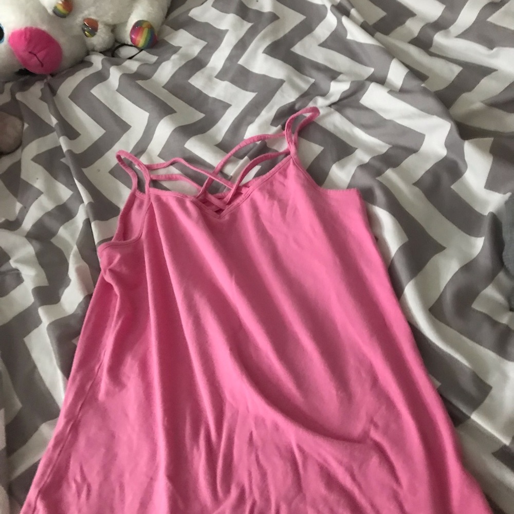Reversible justice tank top